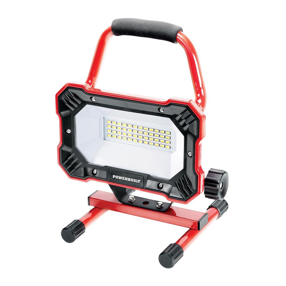 Powerbuilt 24W LED Portable Work Lamp 2000 Lumens