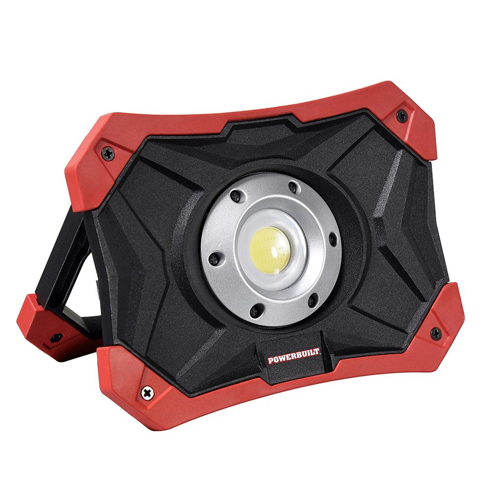 Powerbuilt LED Rechargeable Work Light with Power Bank
