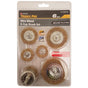 Trades Pro 6pc Wire Wheel & Cup Brush Set