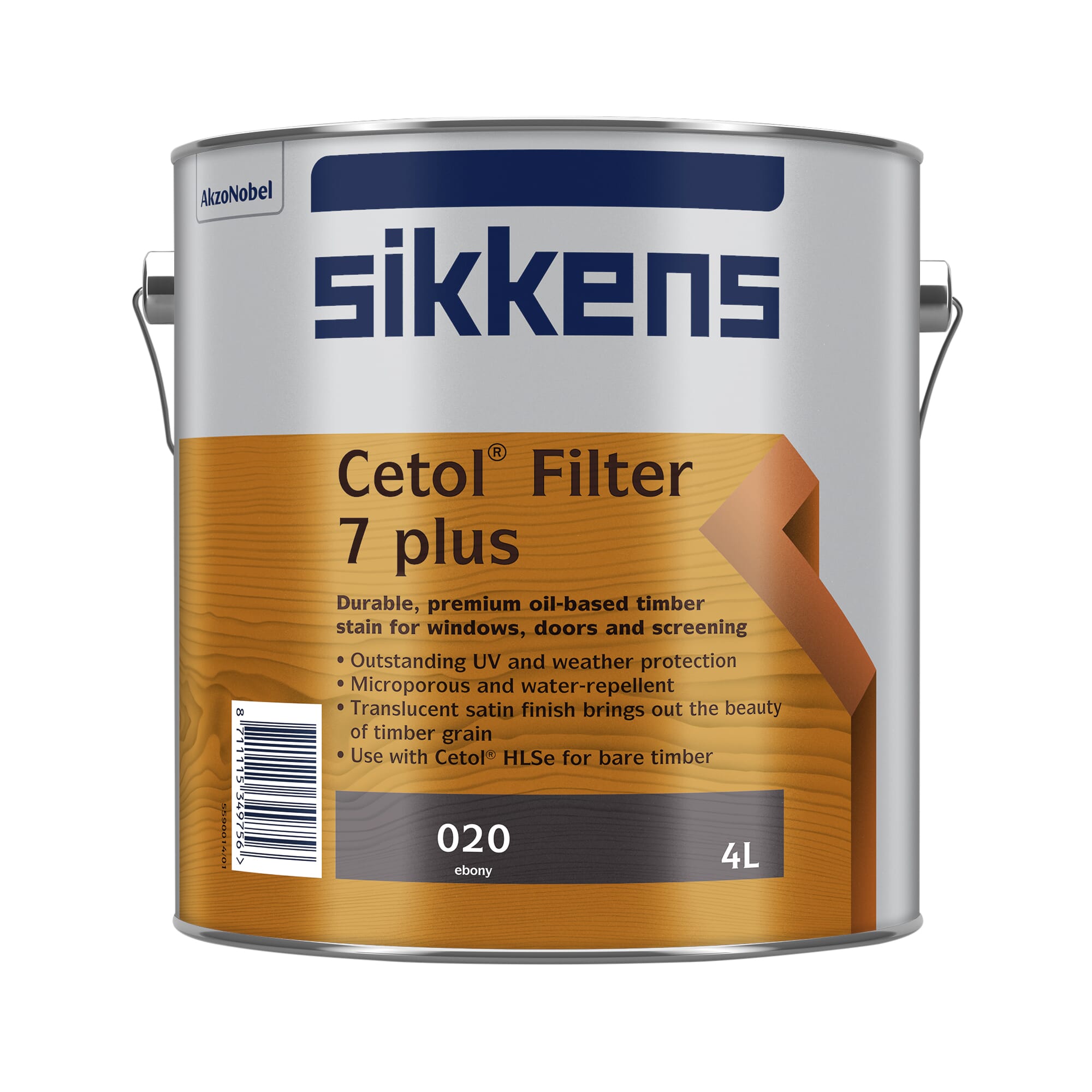 Sikkens Filter 7 Plus Ebony 4L