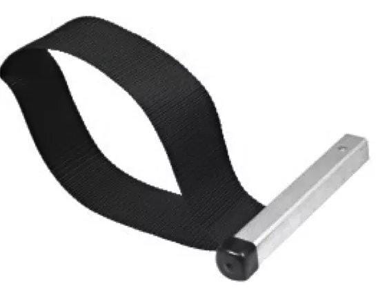 Truper Oil Filter Wrench Strap Type 1/2" Drive