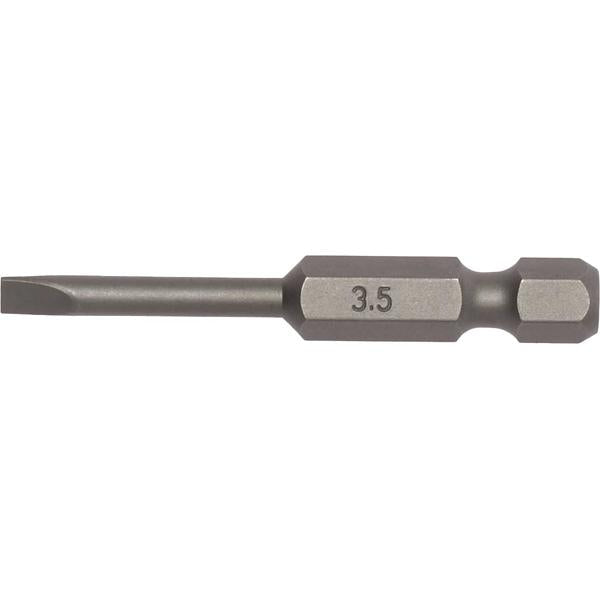Teng 3Pc 1/4In Hex Fl0.8 X 4.0Mm Bit Mm (L) | Bits & Drivers - Flat (50mm Long)-Hand Tools-Tool Factory