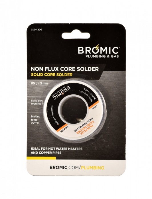 Bromic Solid Core Solder 85g