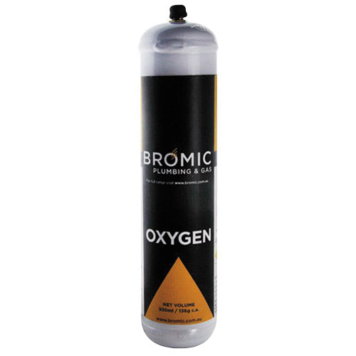Bromic Tall Boy Oxygen Cylinder 136g (4.79oz)-Gas Tools & Accessories-Tool Factory