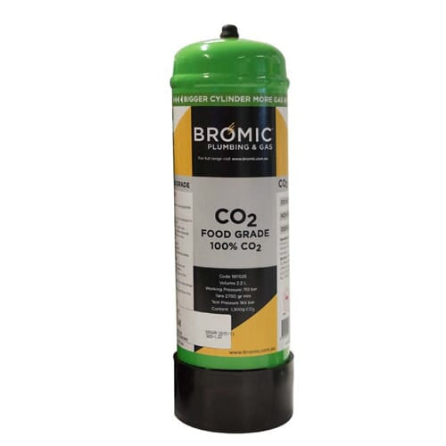 Bromic CO2 Gas Welding Cylinder 2.2 Litre