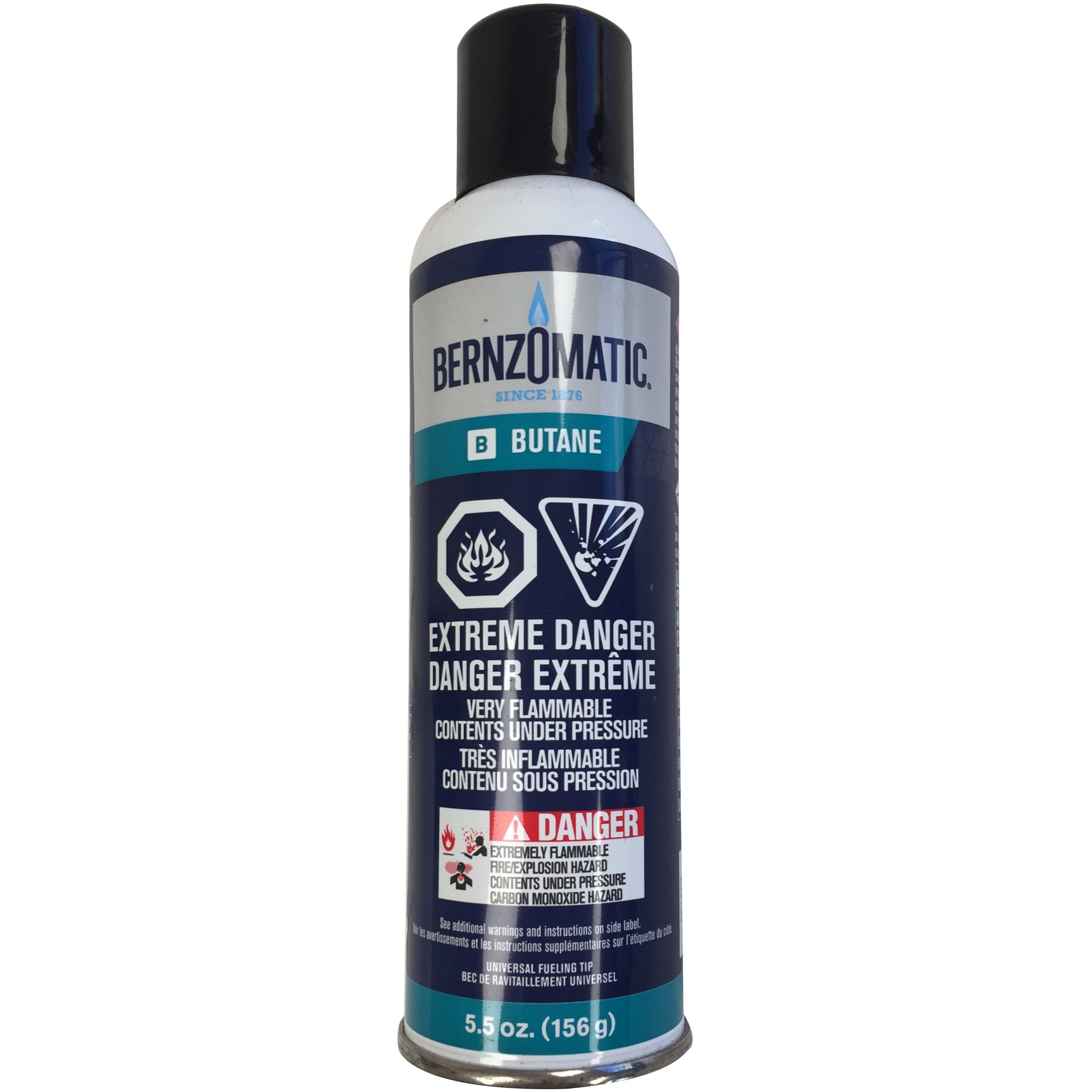 BernzOmatic Butane Gas Cylinder 156g (5.5oz)-Gas Tools & Accessories-Tool Factory