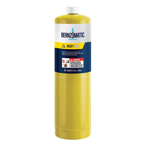 BernzOmatic Tall Boy MAP-Pro Gas Cylinder 400g (14.1oz)-Gas Tools & Accessories-Tool Factory