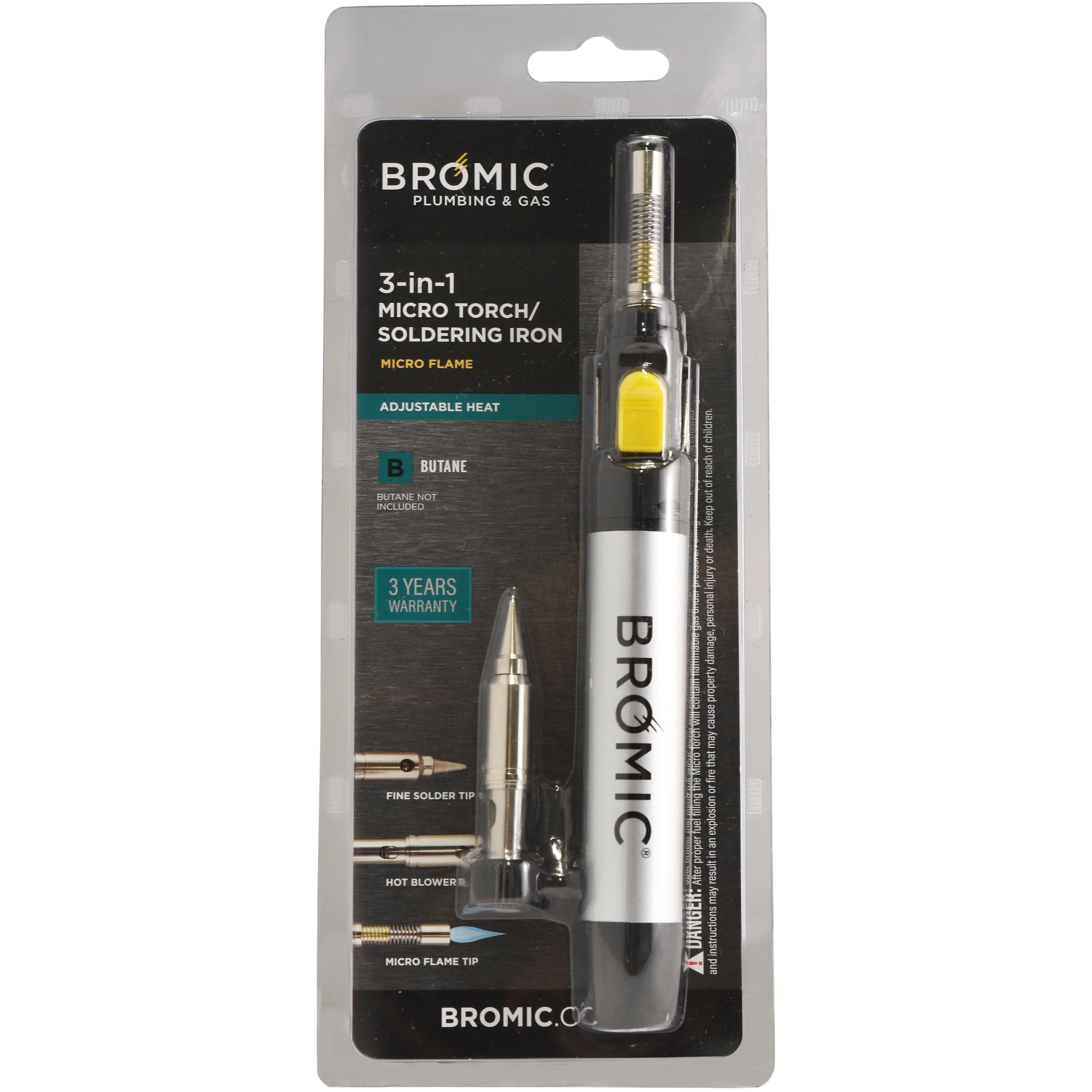 Bromic 3-in1 Butane Soldering Kit-Gas Tools & Accessories-Tool Factory