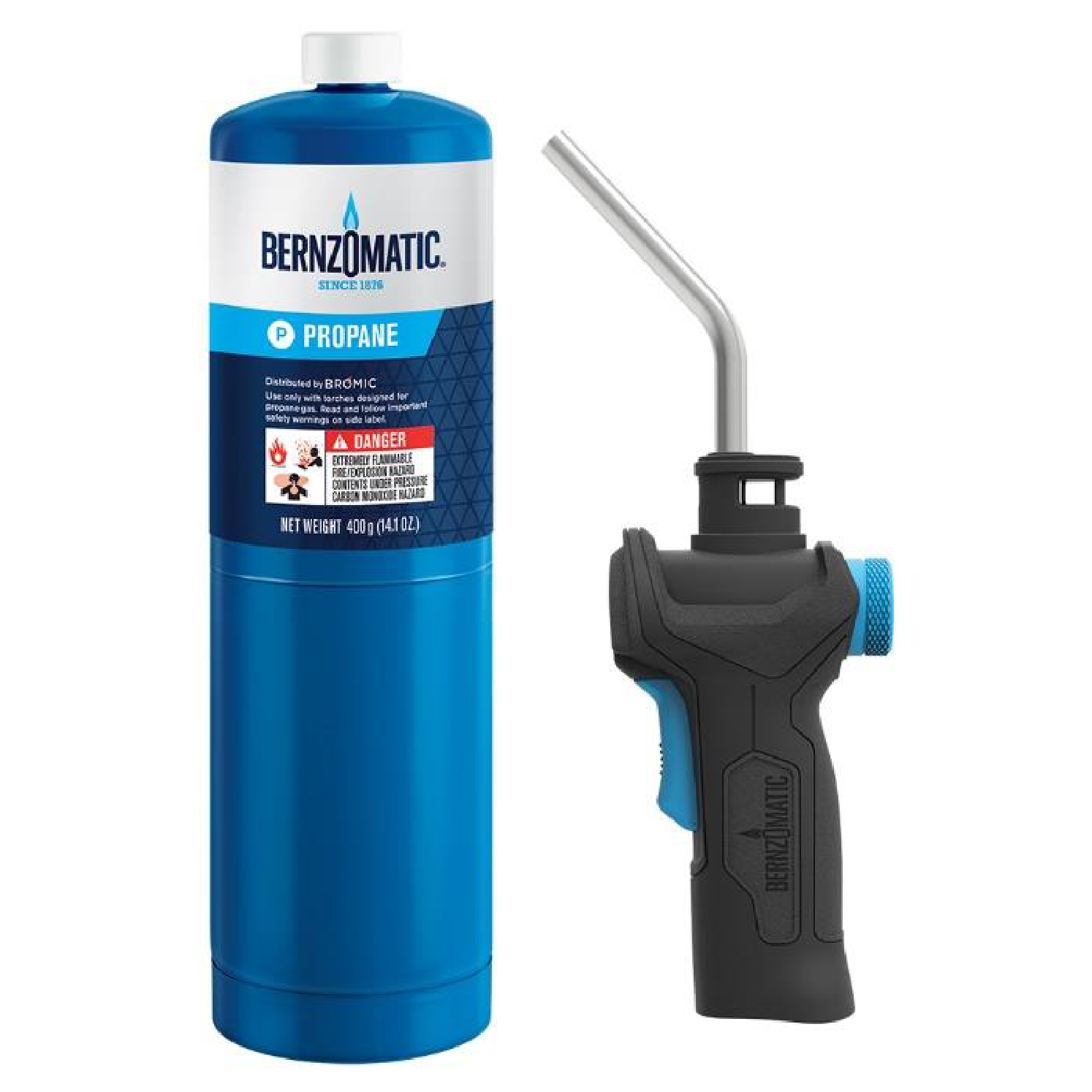 BernzOmatic Gas Torch & Propane Cylinder Kit