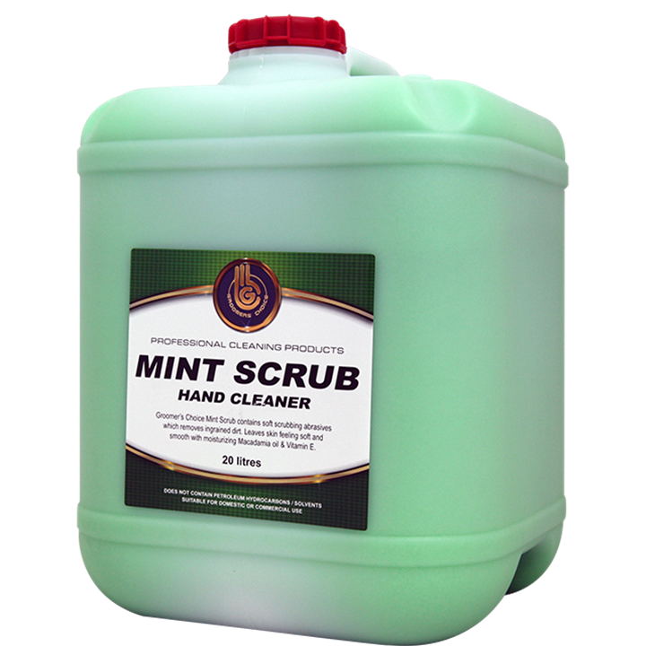 Groomers Choice Mint Scrub Hand Cleaner 20L-Hand Cleaners-Tool Factory