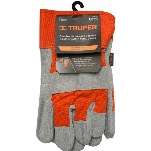 Truper Split Leather Gloves