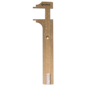 Groz In & Outside Brass Calpr. | Calipers - Brass-Measuring Tools-Tool Factory