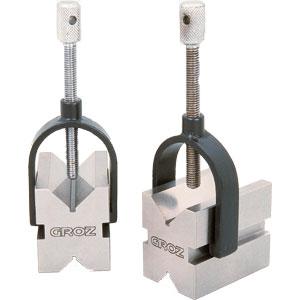 Groz Vee Block And Clamp 70X45X40Mm (Pair) | Vee Blocks-Engineering Tools-Tool Factory