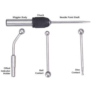Groz 5Pc Wiggler / Centre Finder Set | Misc.-Engineering Tools-Tool Factory