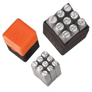 Groz Number Punch Set 6Mm | Punches & Chisels - Number & Letter Punches-Hand Tools-Tool Factory
