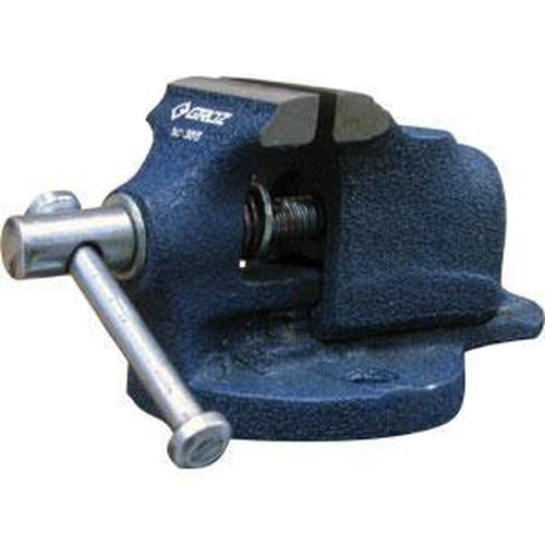 Groz 1-1/4In / 32Mm Baby Hobbyist Vice Fixed Base | Vices & Clamps - Vices - Hobbyist-Hand Tools-Tool Factory