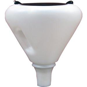 Groz Spill Proof Funnel 1.7L (205Mm) C/W Wire Mesh | Oiling Equipment - Oil Measures And Funnels-Lubrication Equipment-Tool Factory