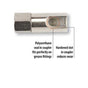 Groz Hydraulic Coupler 90Deg | Greasing Equipment - Grease Gun Accessories-Lubrication Equipment-Tool Factory