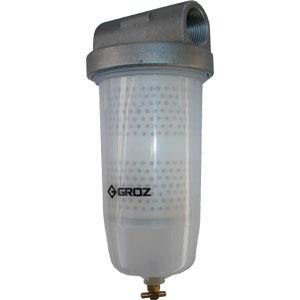 Groz Universal Fuel Filter W/ Filter - 1In Bsp | Fuel Equipment-Lubrication Equipment-Tool Factory