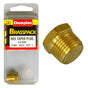 Champion Brass 1/4in BSP Hex Taper Plug