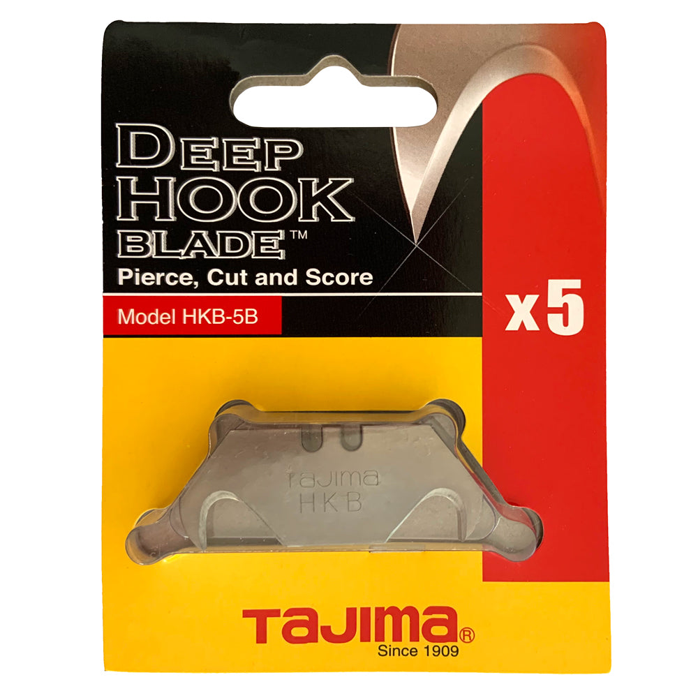 Tajima Deep Hook Utility Blades HKB5B Pkt/5