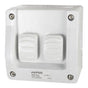 15A Weatherproof 2 Gang Surface Switch Ip66** | Plugs & Sockets - Surface Switches-Automotive & Electrical Accessories-Tool Factory
