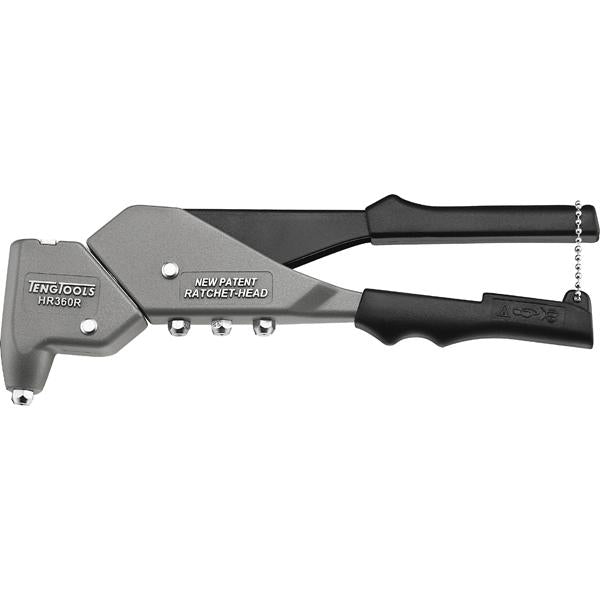 Teng 12In Hand Riveter W/360Deg. Swivel Head | Riveting Tools - Riveters-Hand Tools-Tool Factory