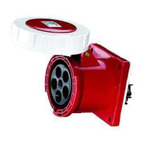 63A 5Pin 3Pne Ip67 Ind. Str. Skt Panel Mnt 415V** | Plugs & Sockets - Socket Outlets Panel Mount-Automotive & Electrical Accessories-Tool Factory