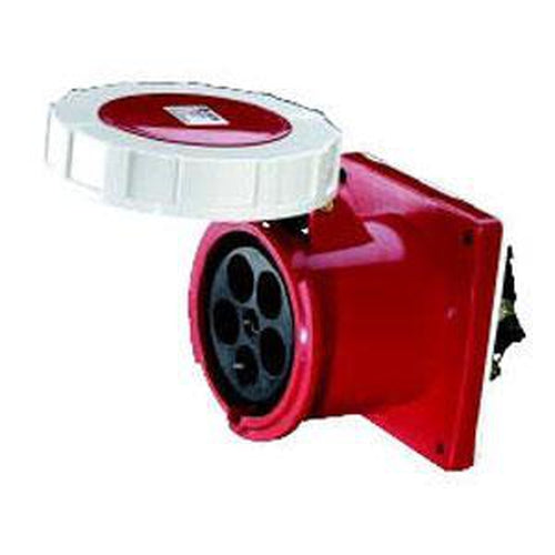 125A 5Pin 3Pne Ip67 Ind. Str. Skt Panel Mnt 415V** | Plugs & Sockets - Socket Outlets Panel Mount-Automotive & Electrical Accessories-Tool Factory