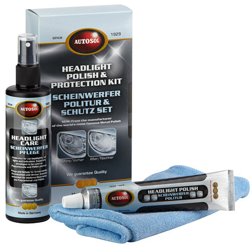 Autosol Headlight Protection Care Kit-Cleaners & Polishers-Tool Factory