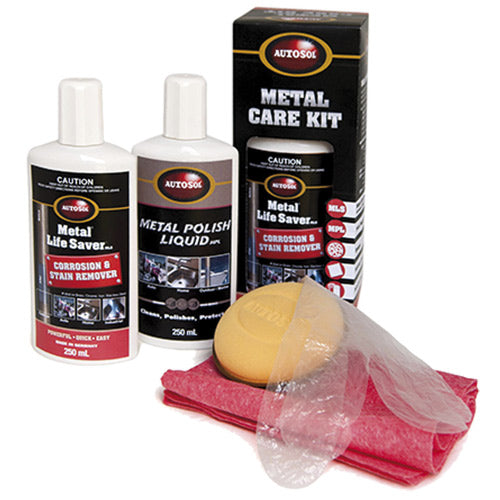 Autosol Metal Care Kit 250ml-Cleaners & Polishers-Tool Factory