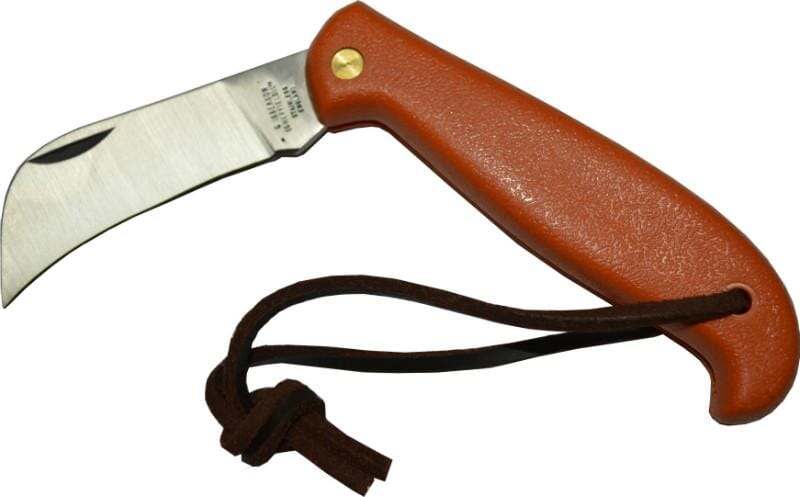 Ibberson Pocket Knife Gardener Stainless Blade Orange Handle