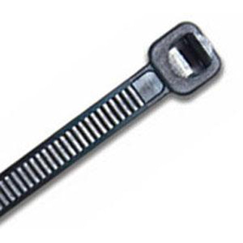 Isl 380 X 4.8Mm Uv Nylon Cable Tie - Blk. - 100Pk | 4.8mm Standard Duty - Black-Cable Ties-Tool Factory