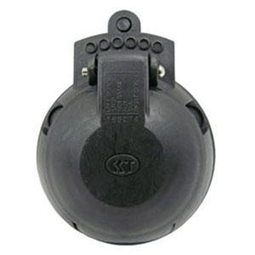 Kt 7-Pin Large Round Trailer Socket** | Trailer Plugs-Automotive & Electrical Accessories-Tool Factory