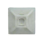 Isl 28 X 28Mm Cable Tie Mounting Base - Nat - 100Pk | Mounting Bases-Cable Ties-Tool Factory