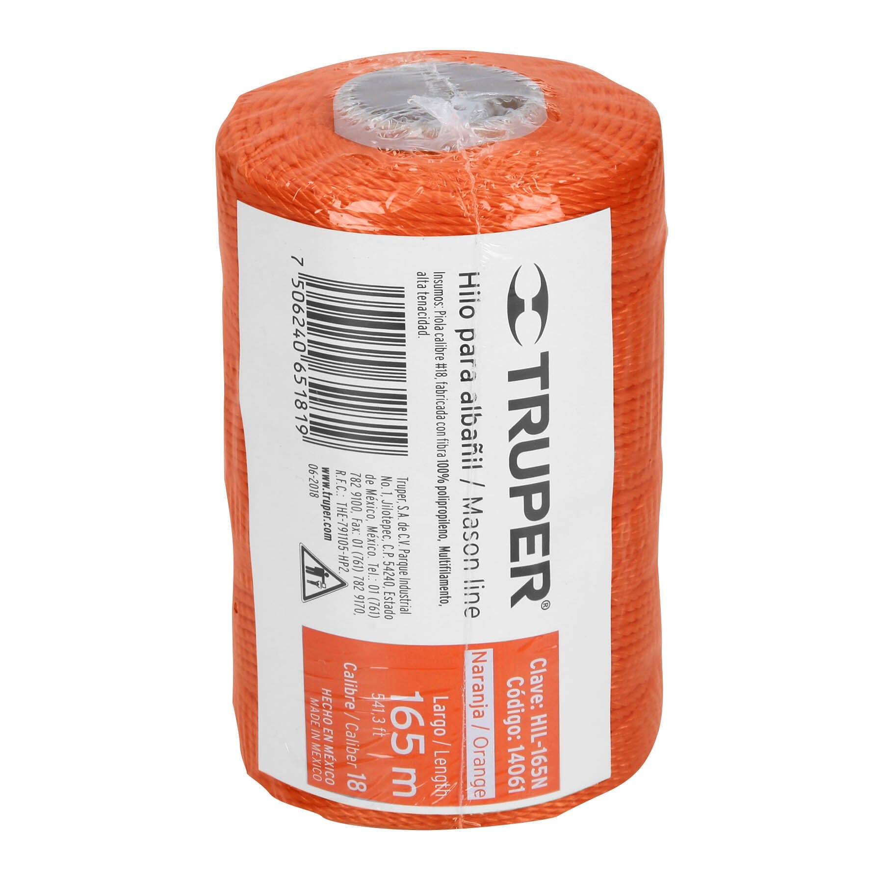 Truper Builders Line - Orange 165m