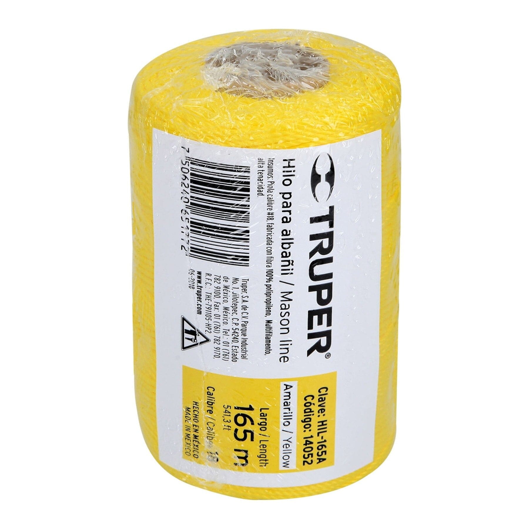 Truper Builders Line - Yellow 165m