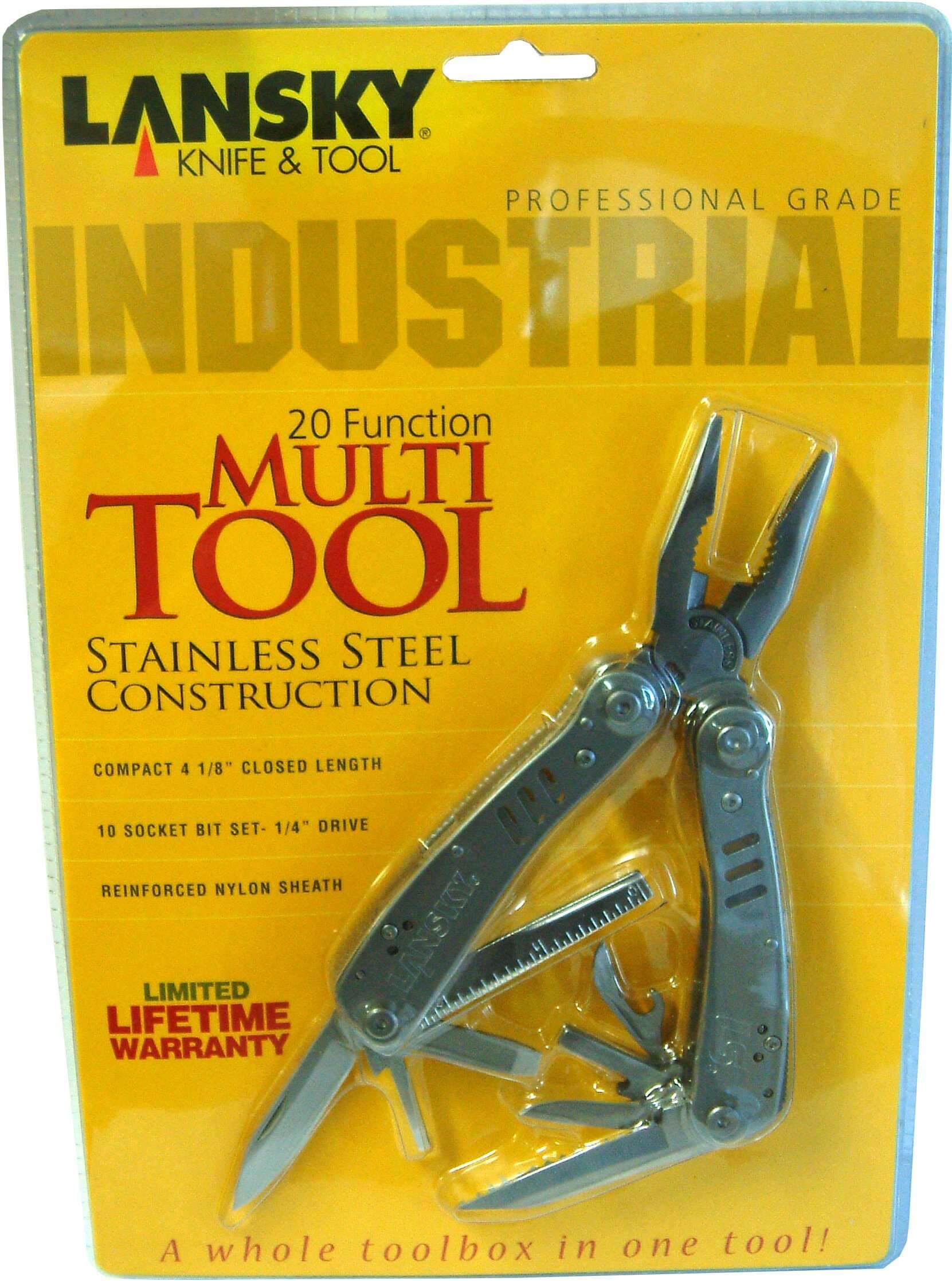 Lansky Multitool Stainless Steel 20-Function in Pouch