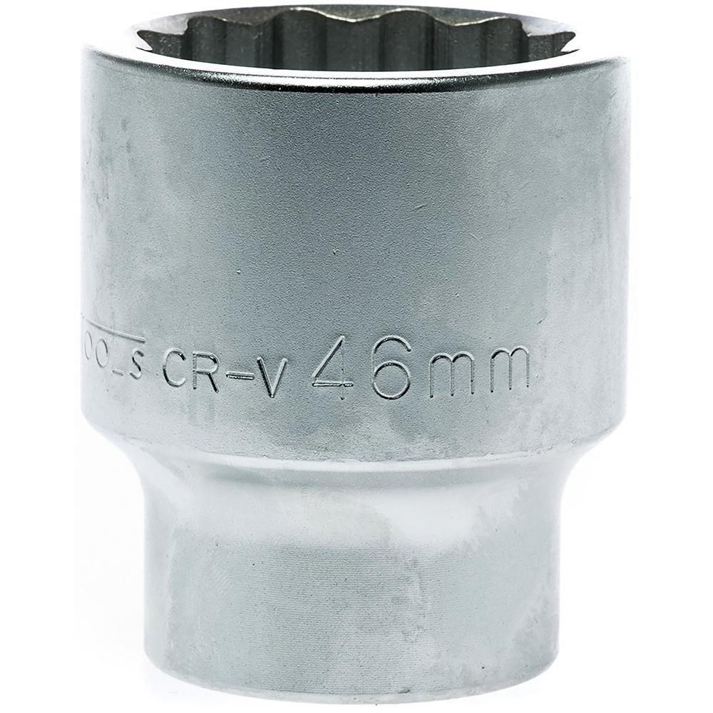 Teng 1In Dr. Socket 46Mm 12Pnt | Socketry - 1 Inch Drive-Hand Tools-Tool Factory