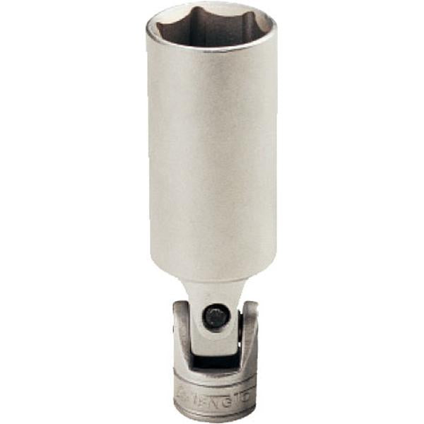Teng 3/8In Dr. Uni-Joint Spark Plug Socket 21Mm | Socketry - 3/8 Inch Drive-Hand Tools-Tool Factory