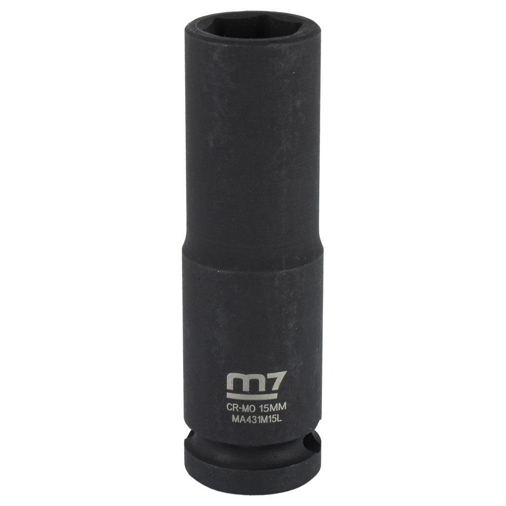 M7 Deep Impact Socket 1/2in Dr. 15mm