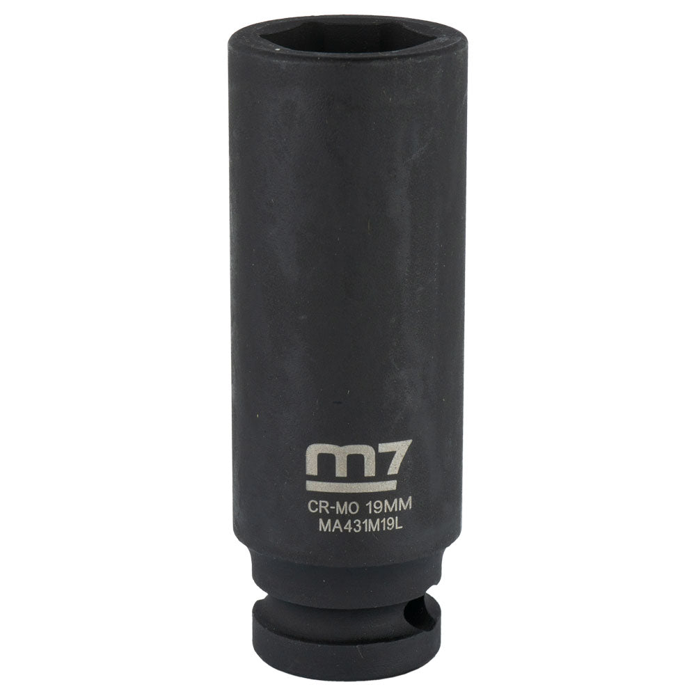 M7 Deep Impact Socket 1/2in Dr. 19mm