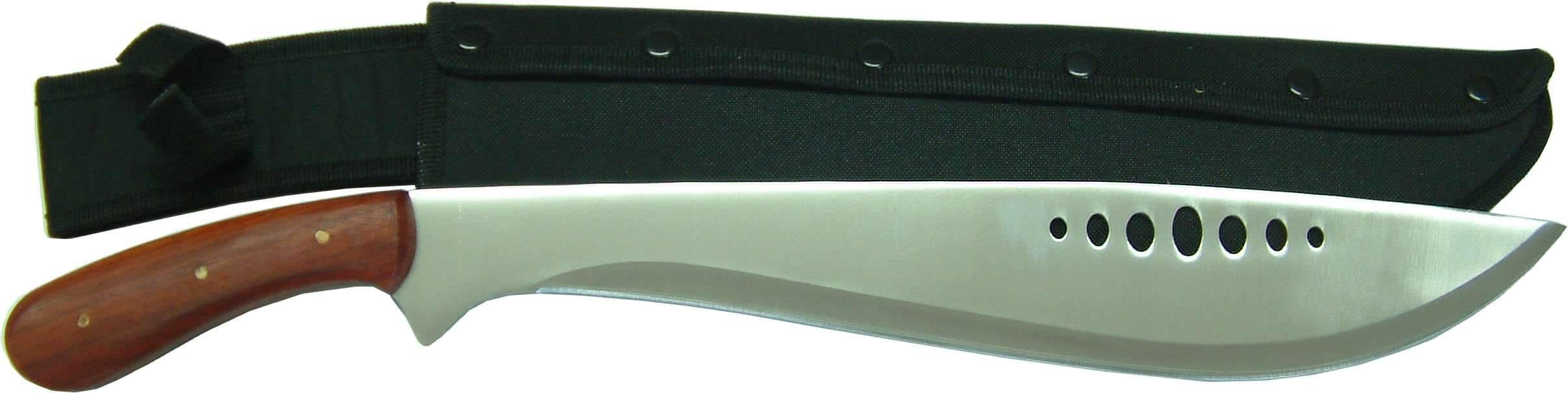 Xcel Machette with Stainless Blade & Wood Handle in Nylon Sheath 400mm