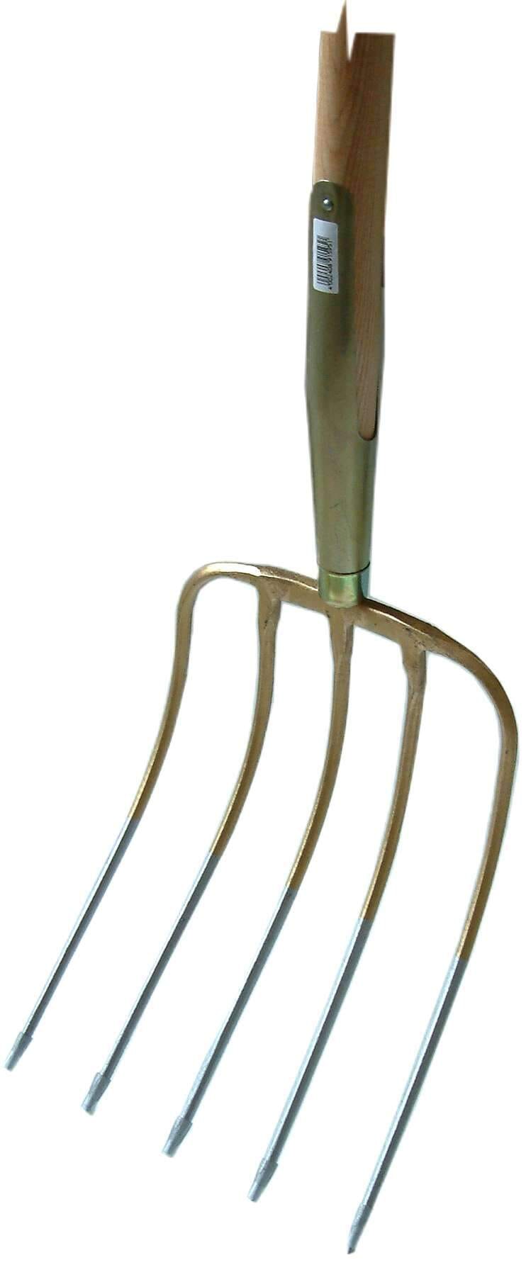 Victoria Manure Fork with Long Handle 5-Prong 1350mm