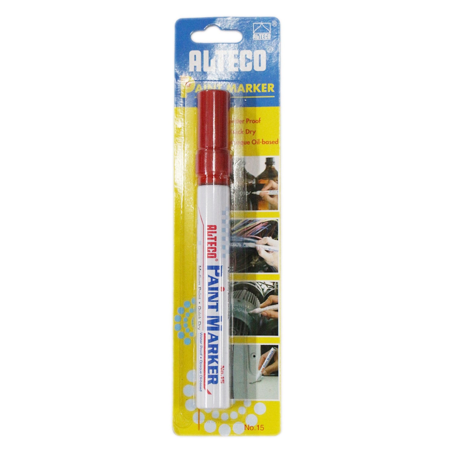 Alteco Paint Marker Red-Metal Protection & Paint-Tool Factory