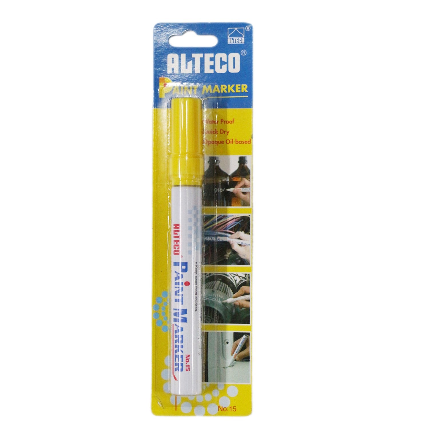 Alteco Paint Marker Yellow-Metal Protection & Paint-Tool Factory