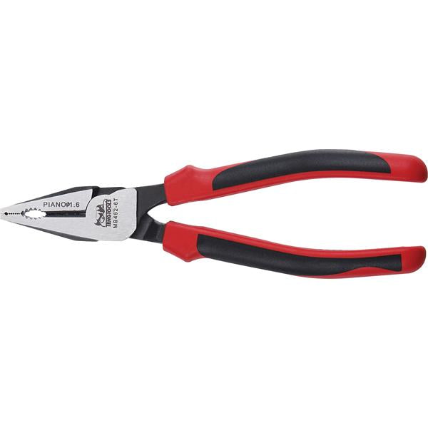 Teng Mb 7In Tpr H/Duty Linesman Plier | Pliers - Combination (Linesman)-Hand Tools-Tool Factory