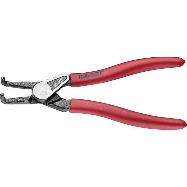 Teng Mbe 7In Bent/Outer Snap-Ring (Circlip) Plier | Pliers - Circlip Pliers-Hand Tools-Tool Factory