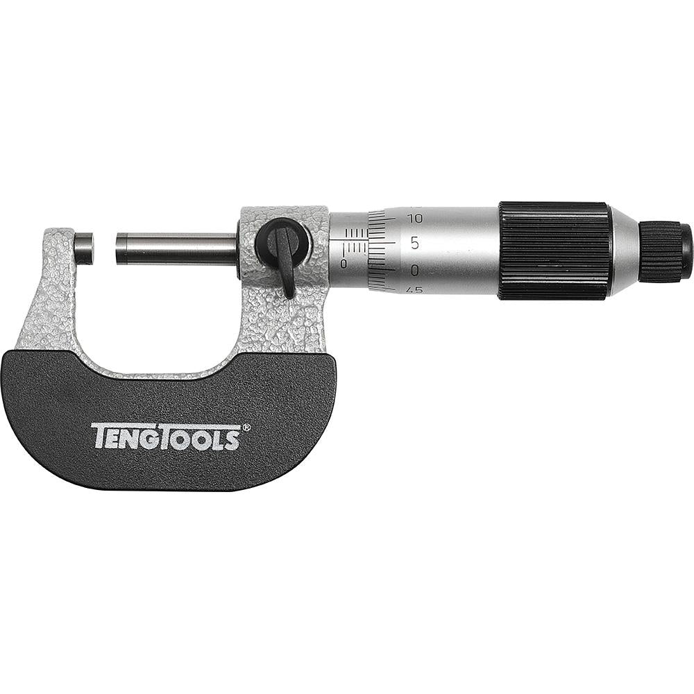 Teng Micrometer 0-25 Mm | Micrometers - Standard Micrometers-Measuring Tools-Tool Factory