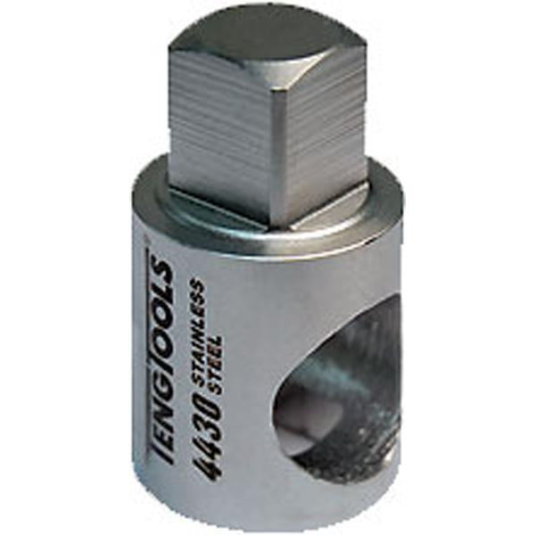 3/8In Dr. 4430 Stainless Adaptor 3/8F X 1/2M** | Socketry - 3/8 Inch Drive Stainless (SS4430)-Hand Tools-Tool Factory
